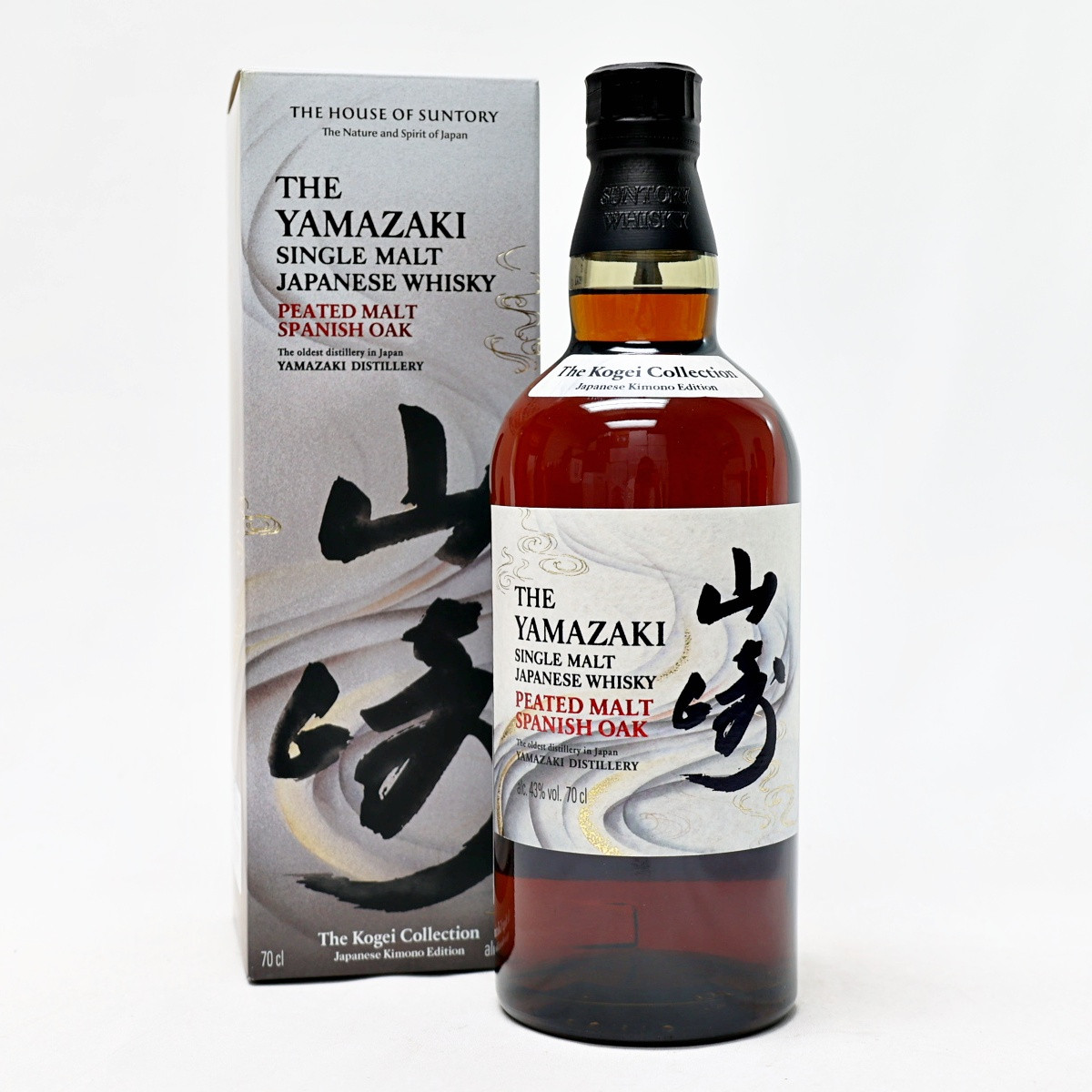 山崎 スパニッシュオーク PEATED MALT SPANISH OAK Yamazaki Peated