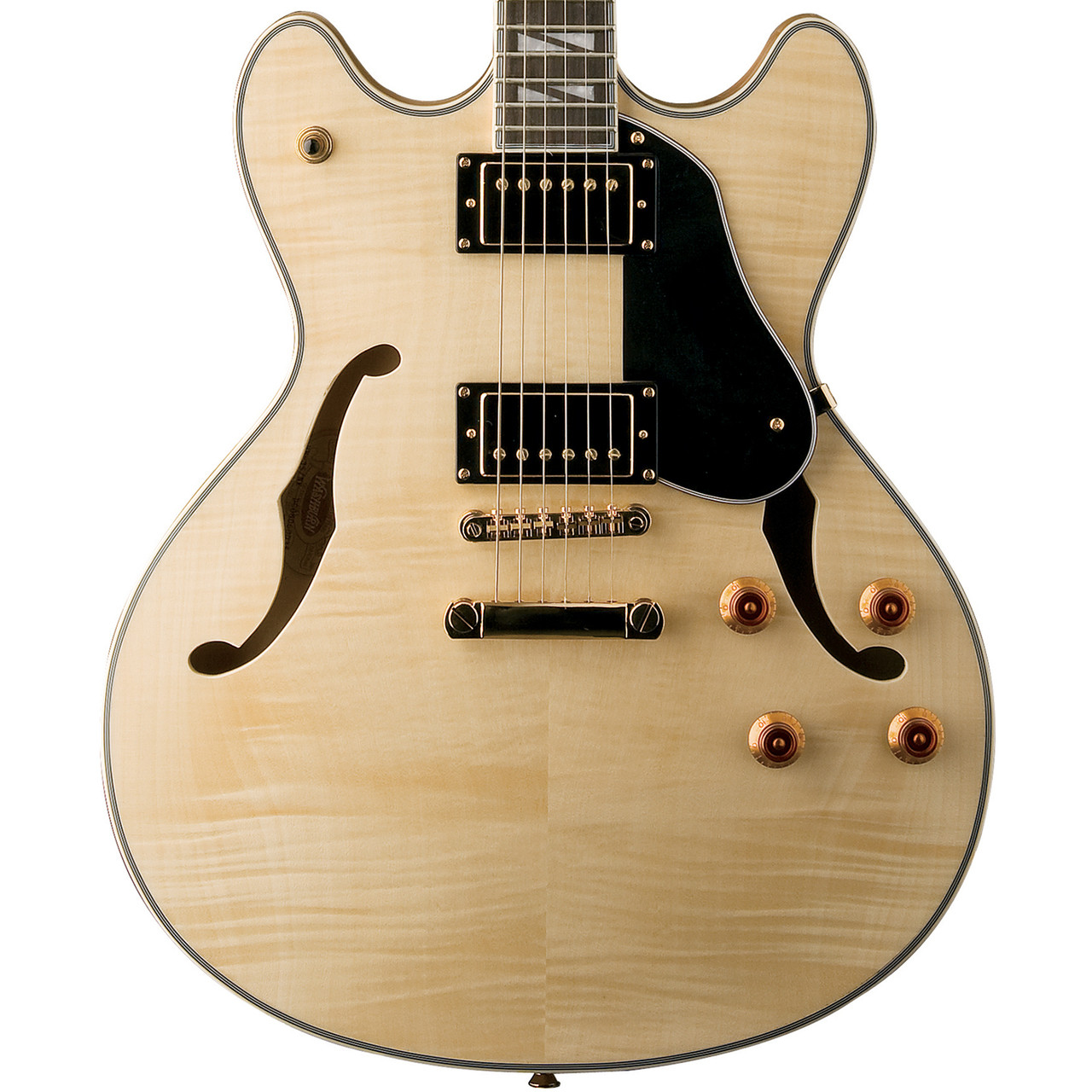 Washburn HB-35 NK セミアコ エレキギター フレイムメープル Washburn