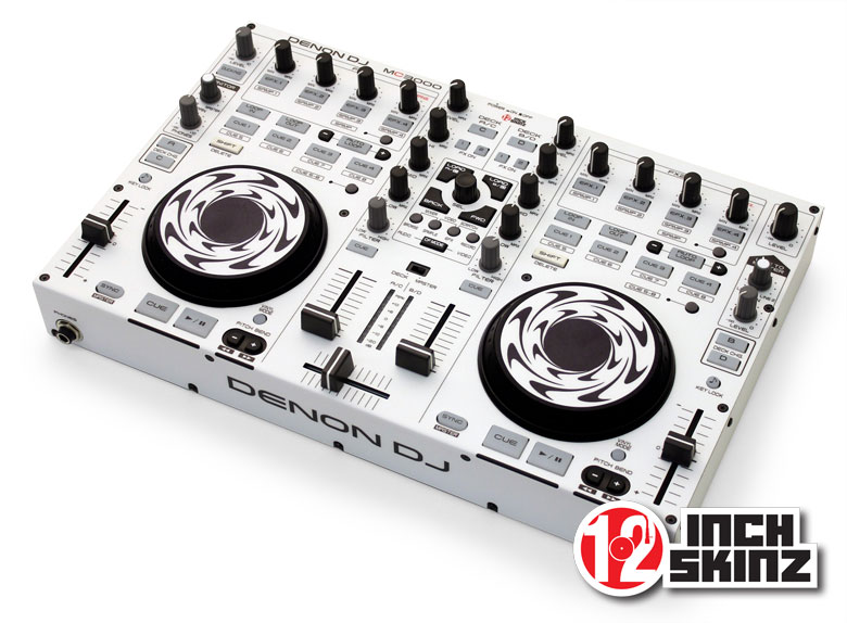①DENON DJ MC3000 DJコントローラー 限定白パネル ①DENON DJ MC3000