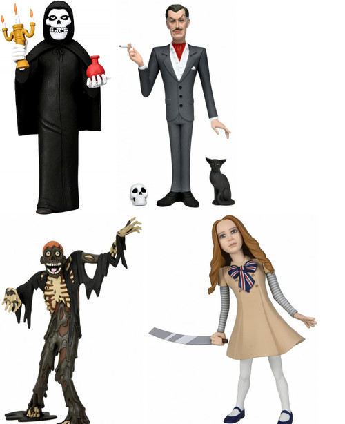 NECA Toony Terrors Series 9 The Fiend, Vincent Price, Tarman M3GAN
