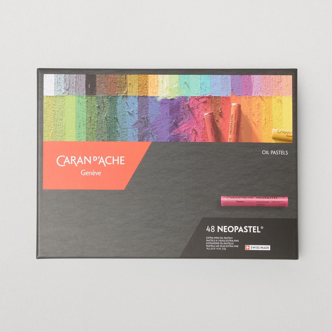 Caran D'ache Neopastel Oil Pastel Assorted Colours Set of 48