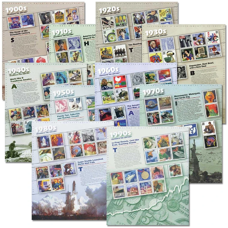 3182-91 - 1998-2000 Celebrate The Century, Complete Set of 150