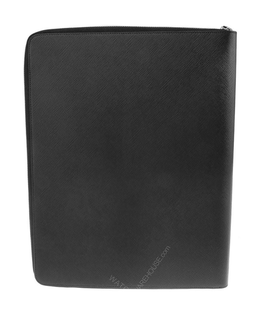 MONTBLANC Montorial Notepad Case with Pocket 128520 | Fast & Free