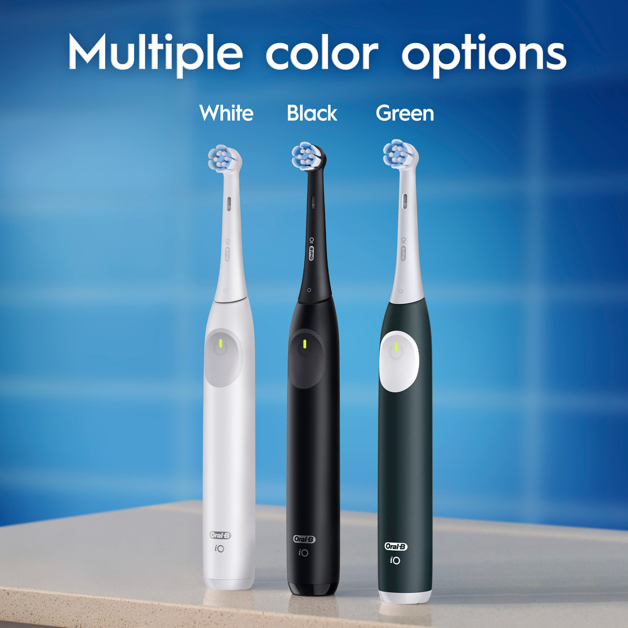 iO Series 2 Electric Toothbrush Starter Kit, Night Black | Oral-B