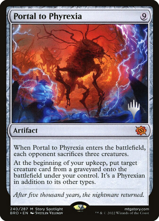 Portal to Phyrexia (Promo Pack) (The Brothers' War) | Promo | Star