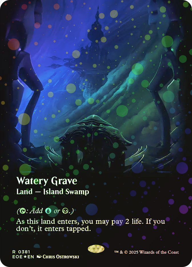 MTG【湿った墓】Zendikar Expeditions 英語 foil 英語Foil《湿った墓