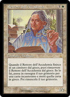 MTG【Foil】〈アカデミーの学長/Academy Rector〉[UDS] アカデミーの