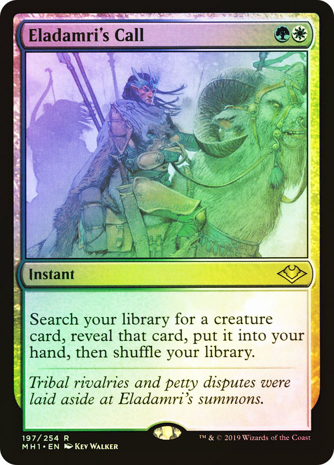 エラダムリーの呼び声/Eladamri's Call PLS英語foil エラダムリーの