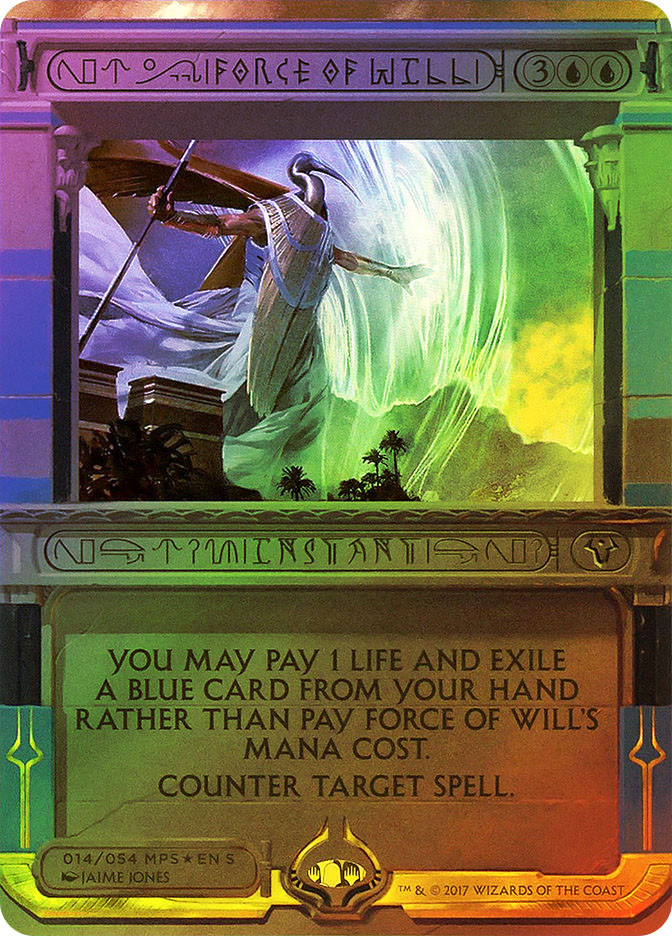 Force of Will | Masterpiece Series: Amonkhet Invocations | Star