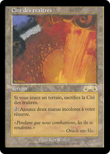 裏切り者の都 B 英語 x1 city of traitors B MTG 裏切り者の都 B 英語