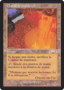 MTG 裏切り者の都/City of Traitors 日本語版(サインド) MTG 裏切り者