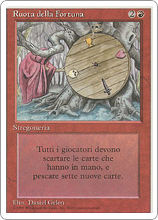 MTG Wheel of Fortune 3ED リバイズド第3版イタリア語