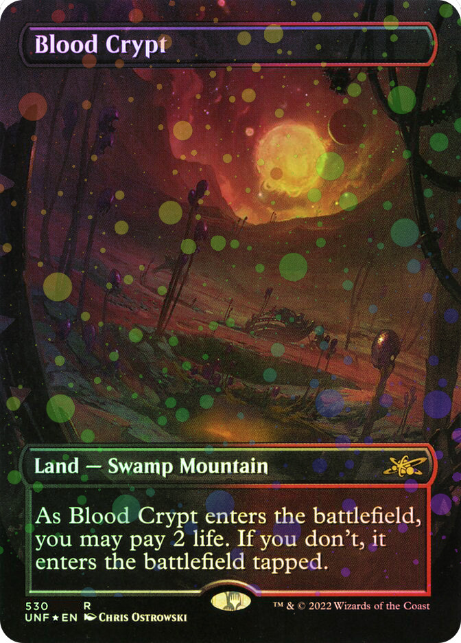MTG【血の墓所 ギャラクシーfoil】 血の墓所/Blood Crypt》[RNA] 土地R