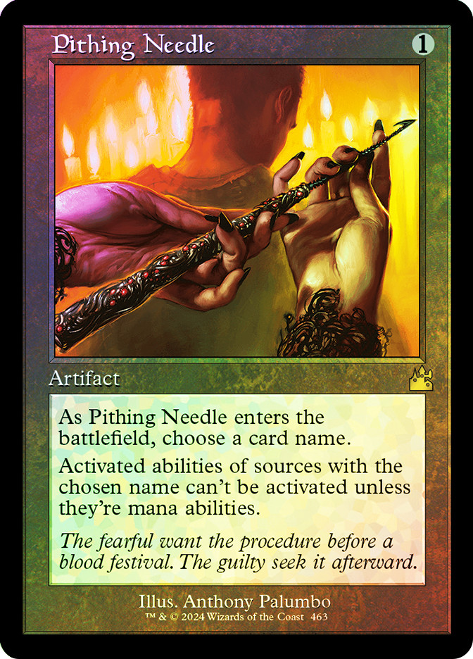 Pithing Needle | Ravnica Remastered | Star City Games