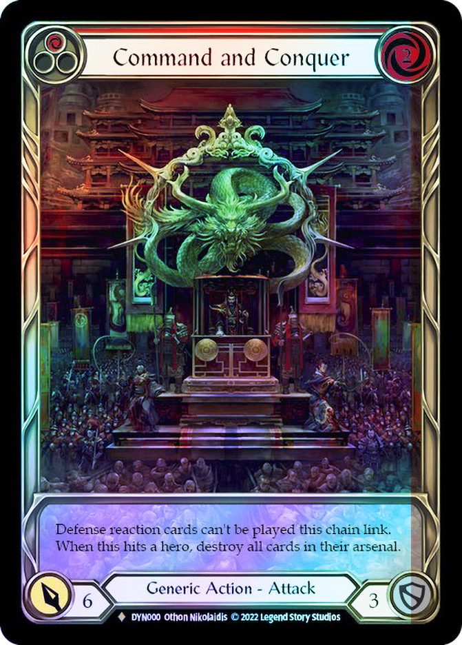 FAB Command and Conquer Cold Foil Marvel