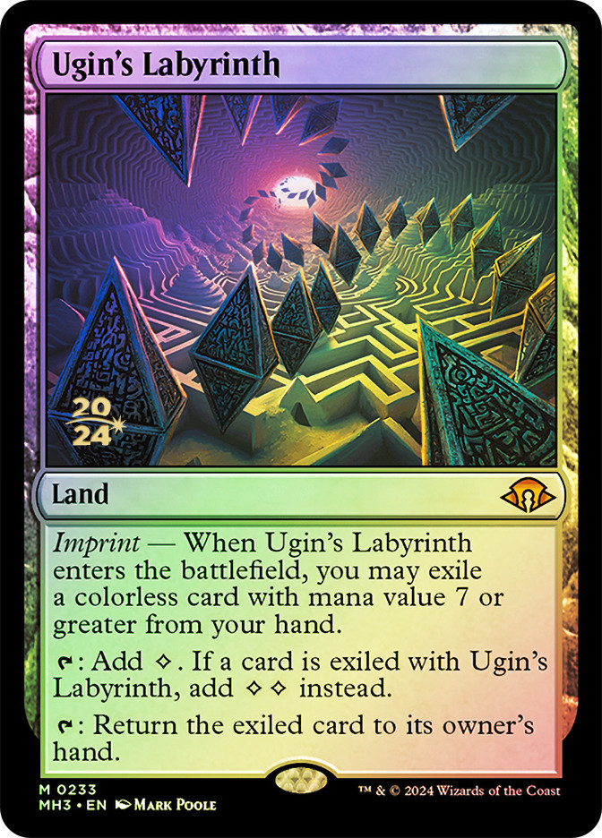 マジック・ザ・ギャザリング ウギンの迷宮 ボーダーレス 2枚セット MTG