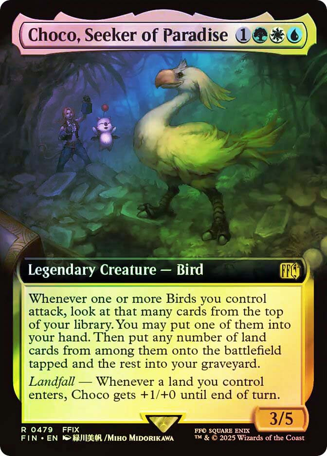 Choco,Seeker of Paradise/桃源郷の探求者、チョコfoil Choco, Seeker