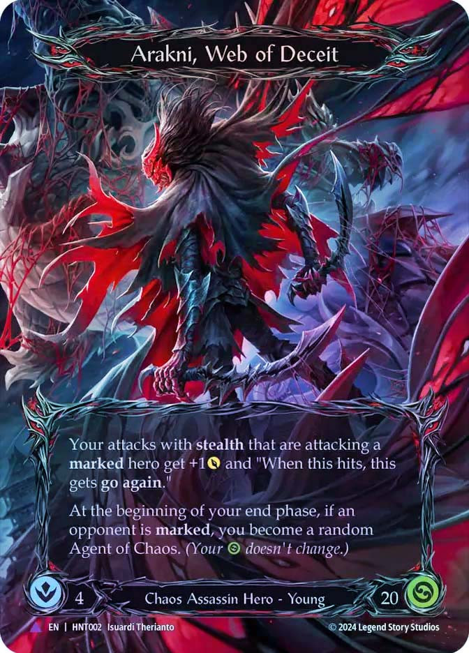 Cold Foil/Flesh and Blood/日本語版/円環蜘蛛のアラクニ/Arakni, Orb