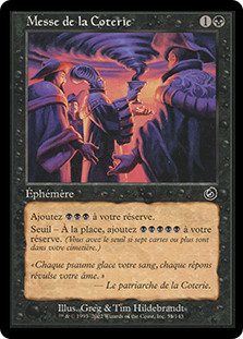 Magic:The Gathering/TOR 陰謀団の儀式 Cabal Ritual/日1 FOIL MTG 陰謀団