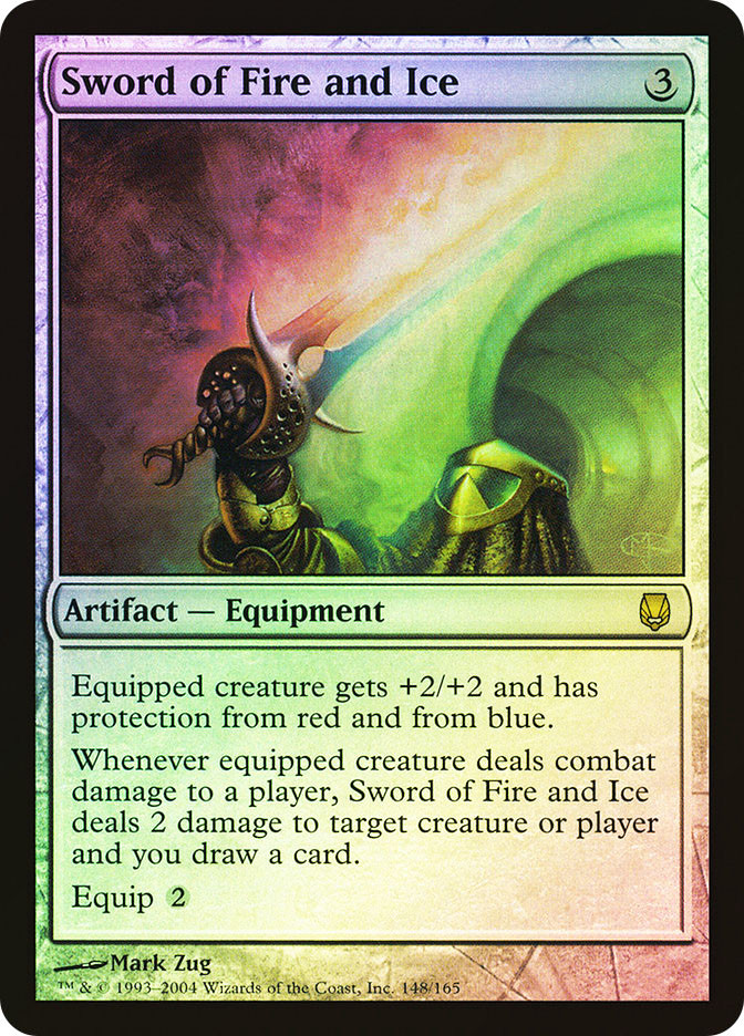 火と氷の剣 Sword of fire and ice foil ジャッジ褒賞 sword-of-fire