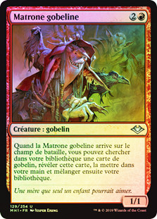 mtg Goblin Matron/ゴブリンの女看守 初版Foil 英語 良品】MTG