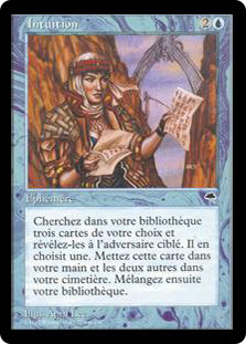 マジックザギャザリング 直観 MTG テンペスト 再録禁止 TMP 直観