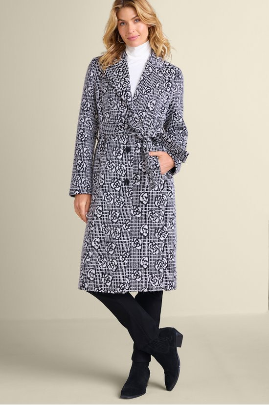 Rami Jacquard Coat