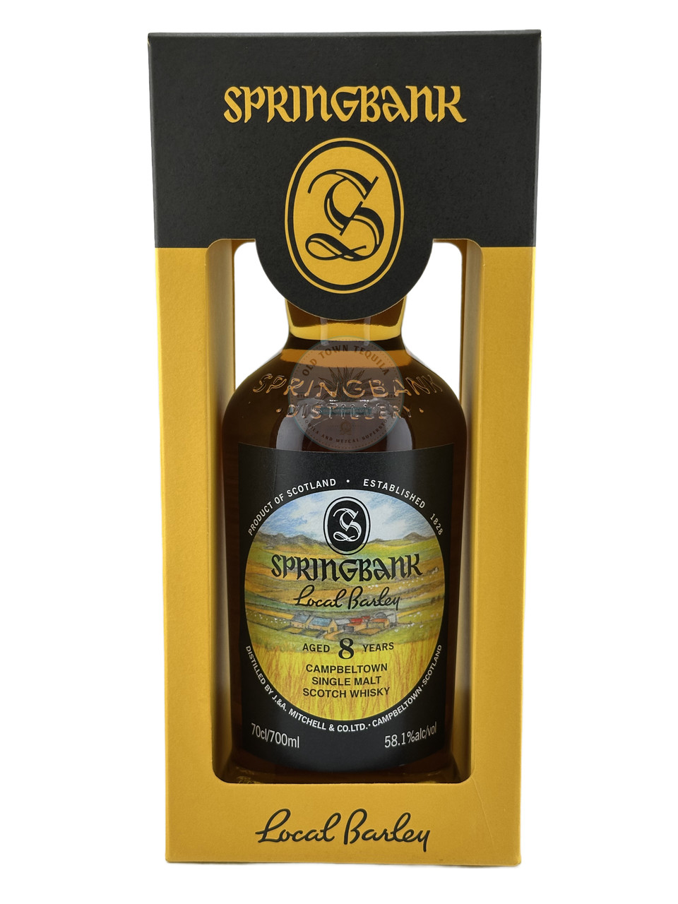 Springbank 8 Year Old Local Barley Scotch Whisky 700ml - Old Town