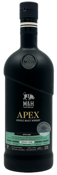 M&H Apex Pomegranate Wine Cask Single Malt Israeli Whiskey 750ml