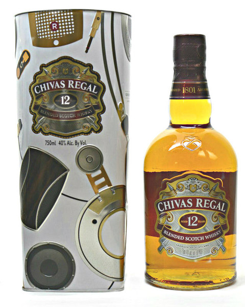 CHIVAS REGAL 12 yr Scotch limited edition Amplified - Old Town Tequila