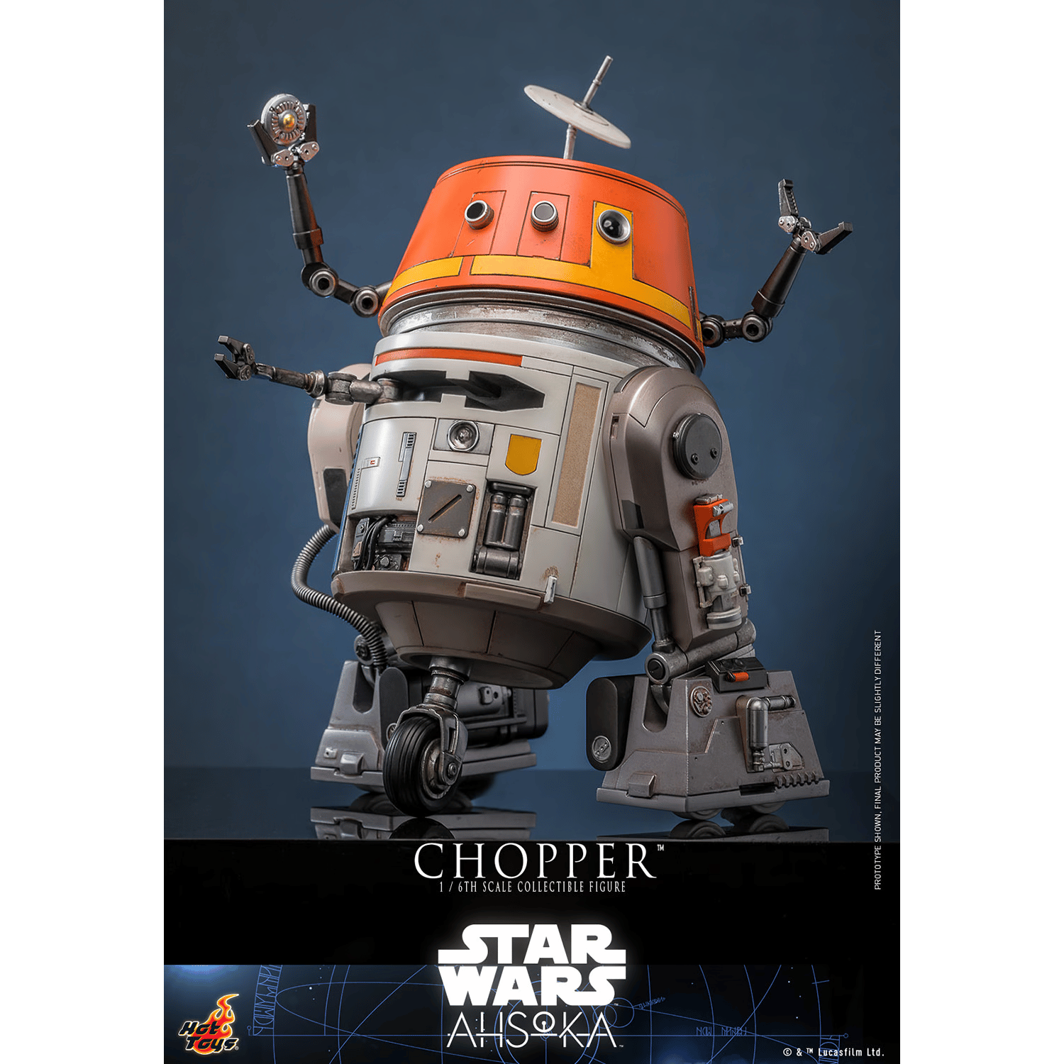 Star Wars: Ahsoka: Chopper - 1/6th Scale Collectible Figure - Game