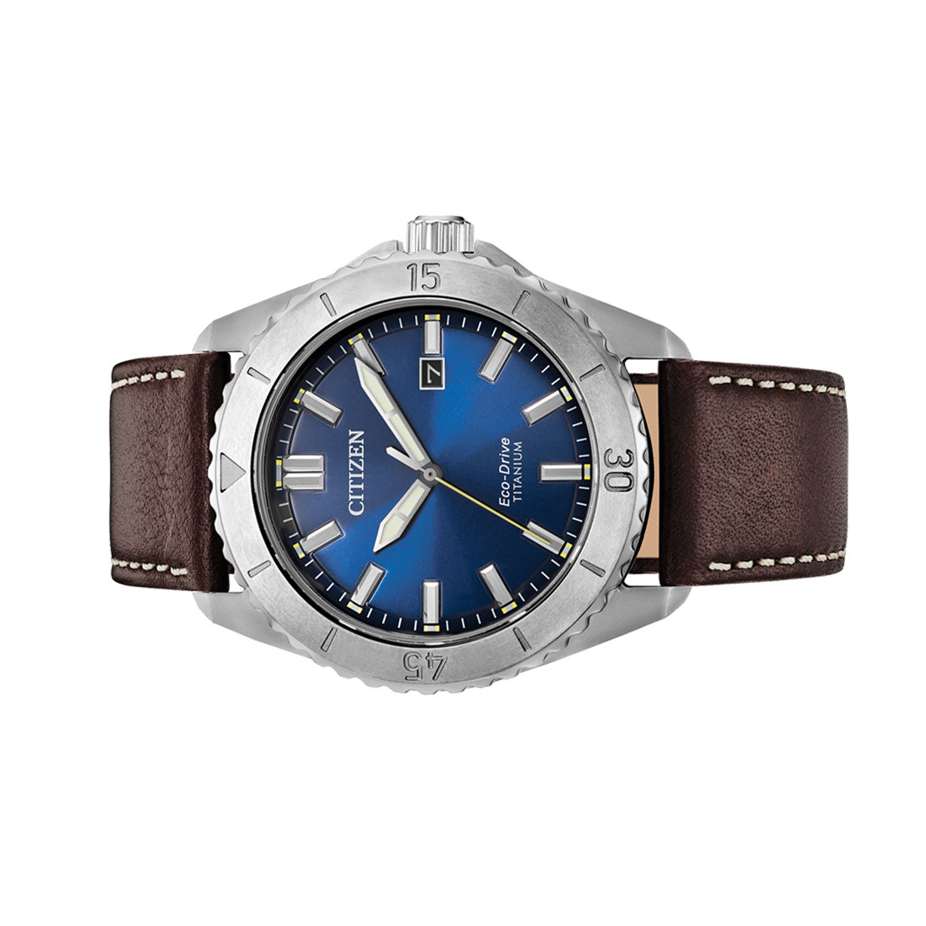 Citizen Brycen Super Titanium Blue Sunray Dial #AW1840-09L