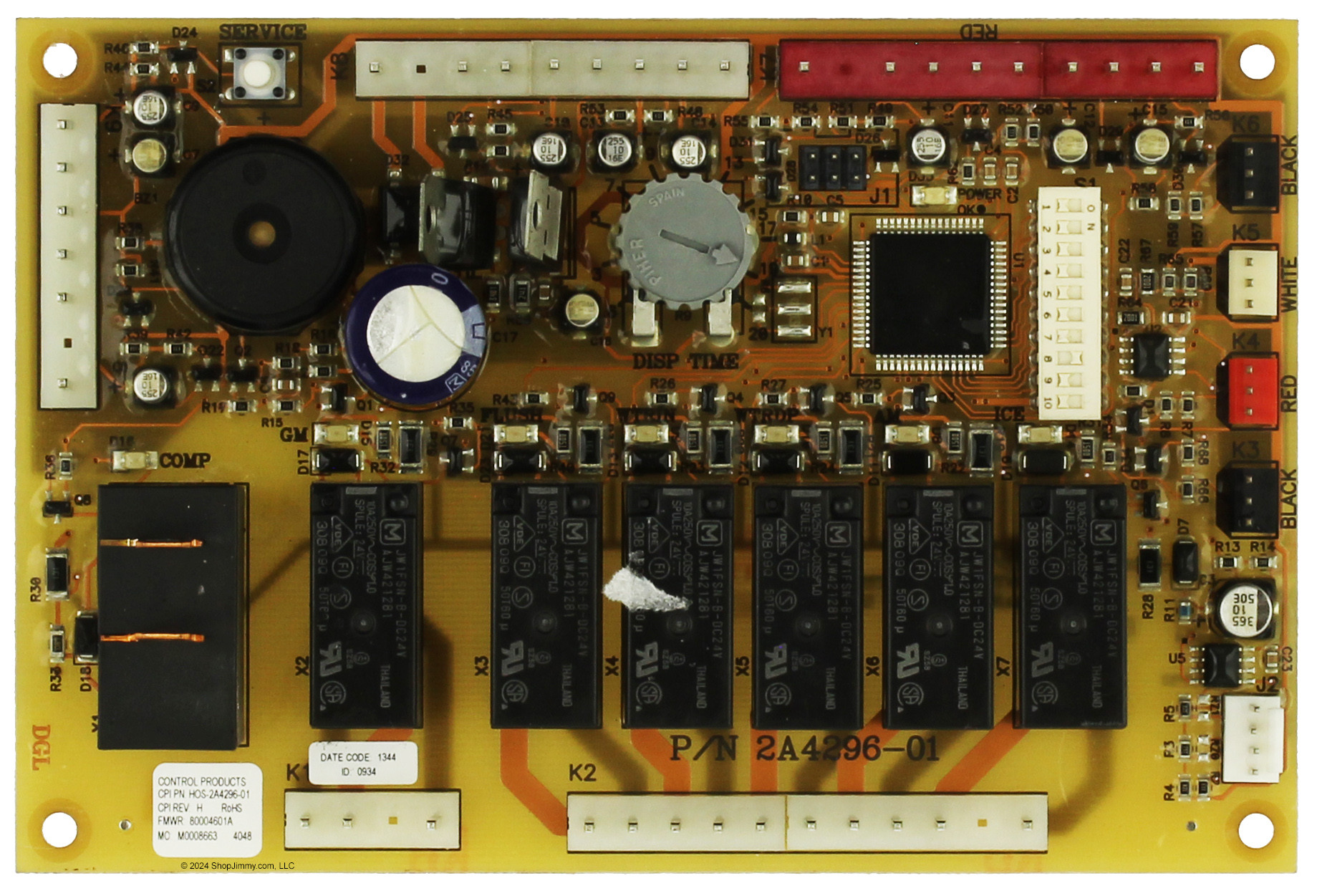 Hoshizaki Ice Machine 2A4296-01 Control Board