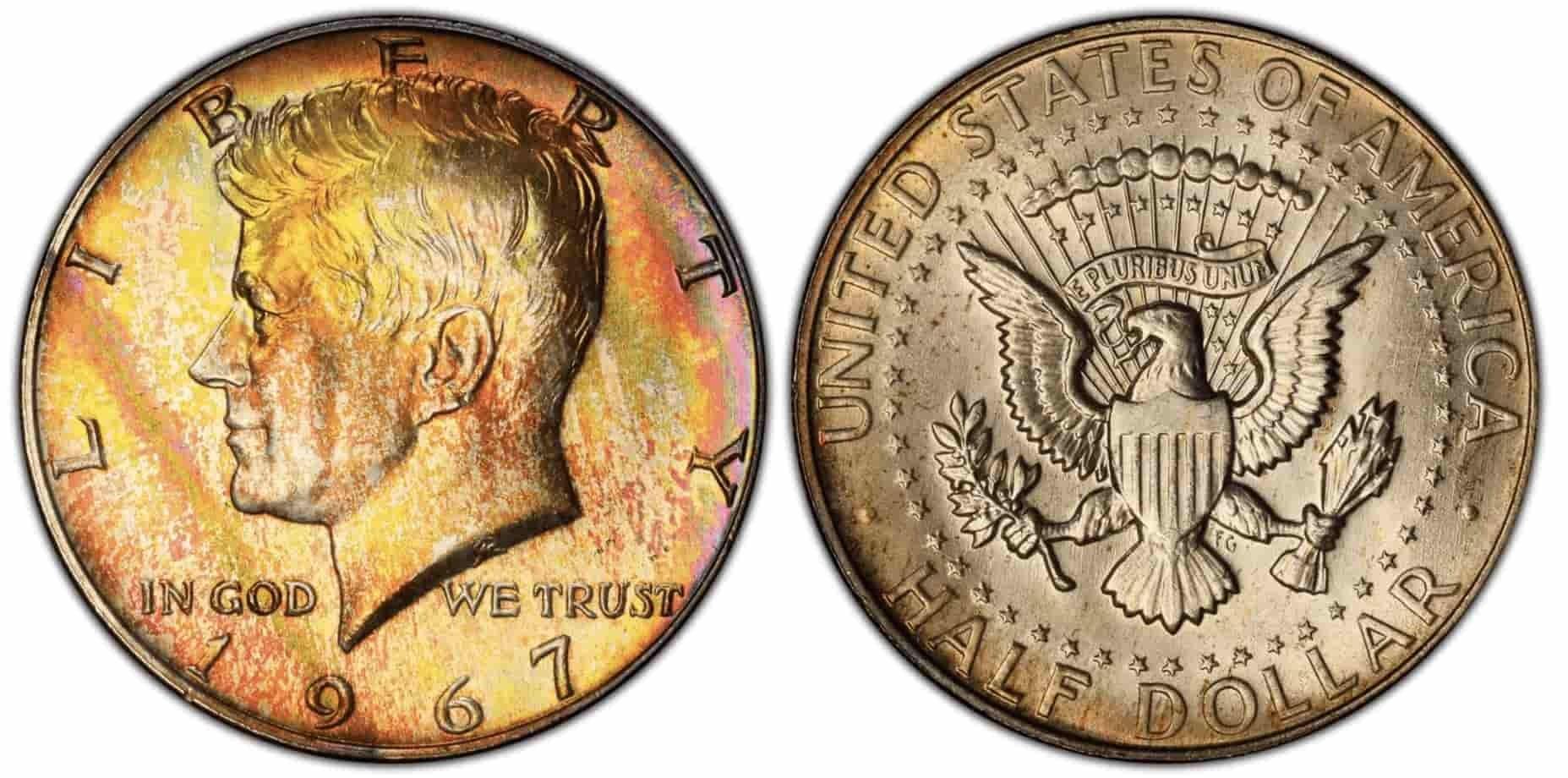 1967 Kennedy Half Dollar Value