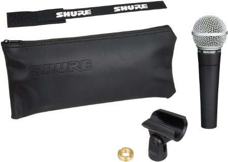 Shure SM58-LC Wired Microphone With Zippered Pouch - Sound