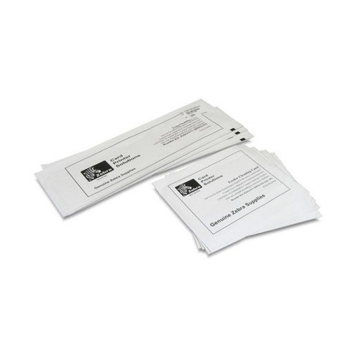 Zebra 105909-169 - 50 Cleaning Cards & 25 Swabs