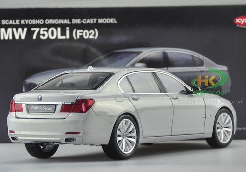 1/18 Kyosho BMW 7 Series 760Li (F02) (Black) Diecast Car Model