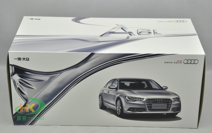 希少 海外流通品 Audi A6L 1/18 ミニカー ホワイト 希少 海外流通品