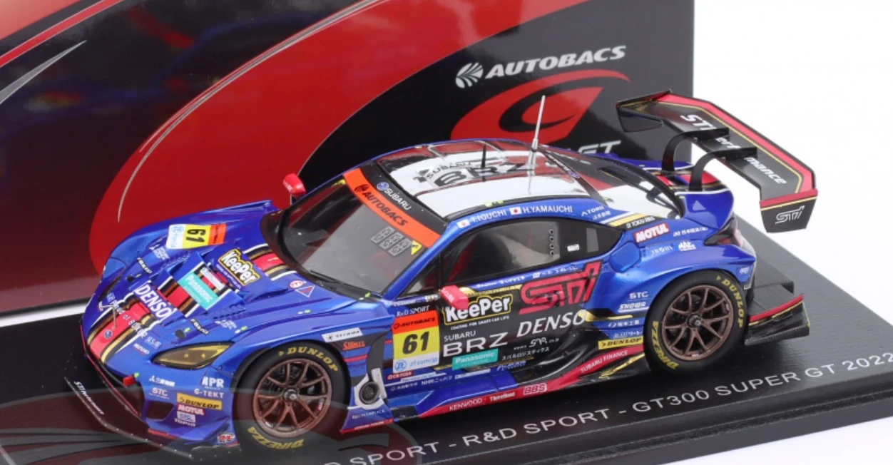 1/43 Spark 2022 SUBARU BRZ R&D SPORT No.61 R&D SPORT GT300 SUPER