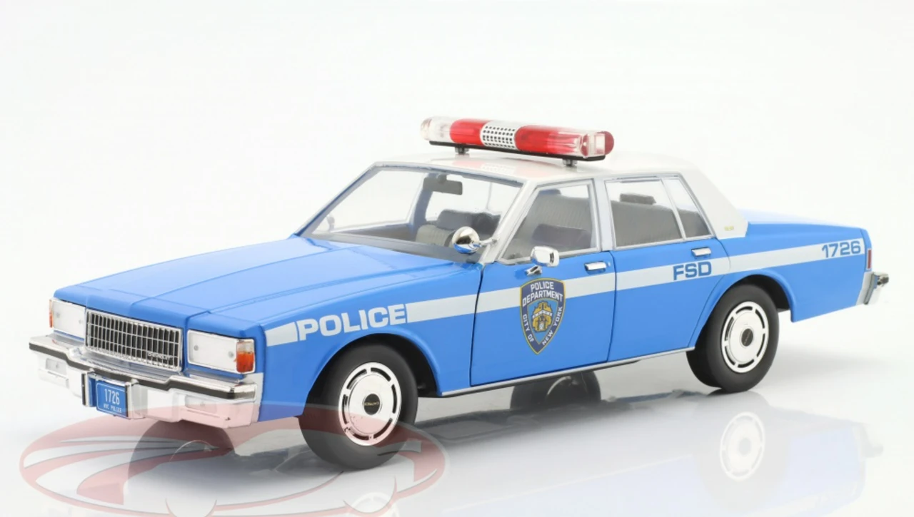 1/18 Greenlight 1990 Chevrolet Caprice Police New York (NYPD