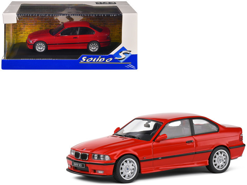 1/43 Solido 1999 BMW M3 (E36) Coupe (Red) Diecast Car Model