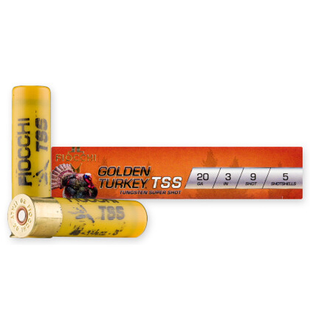 Fiocchi Golden Turkey TSS Shotgun Ammo 20 ga. 3 in. 1 3/8 oz. 9