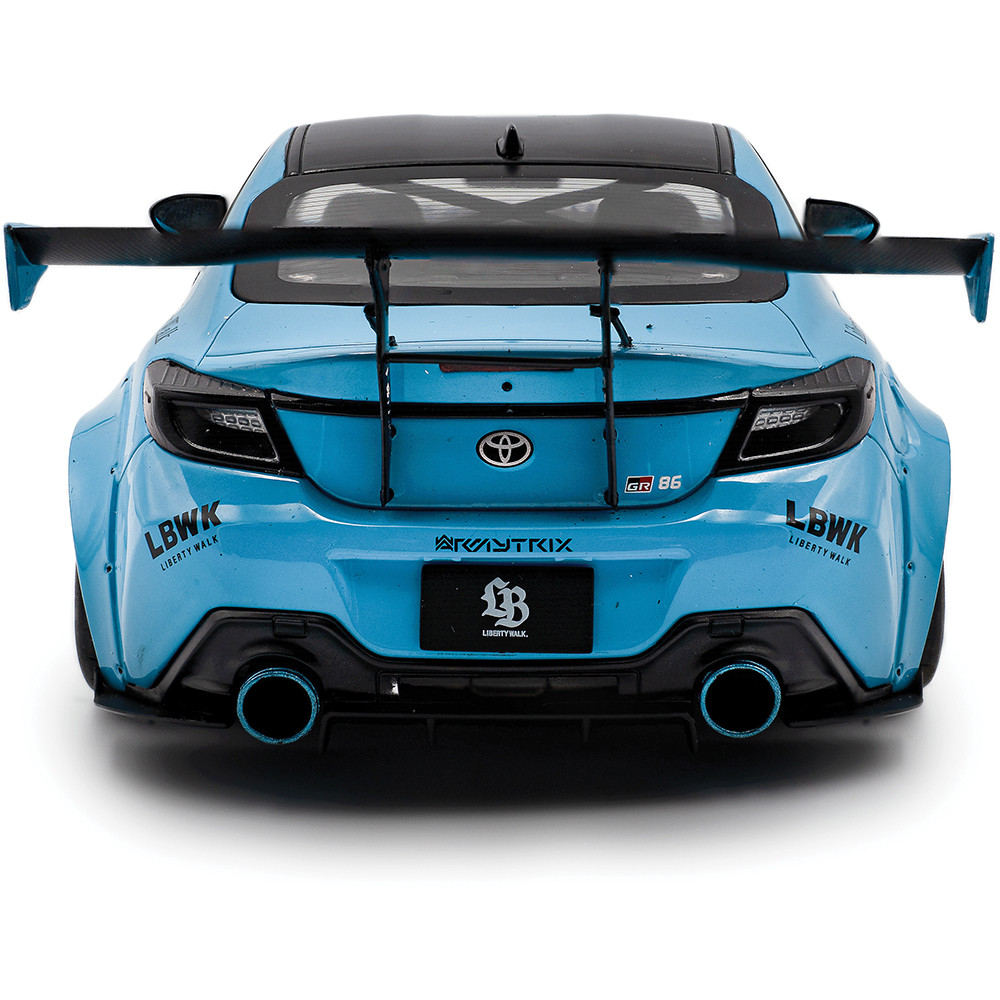 2024 Toyota GR 86 LBWK Body Kit Baby Blue Diecast Model Car | Solido