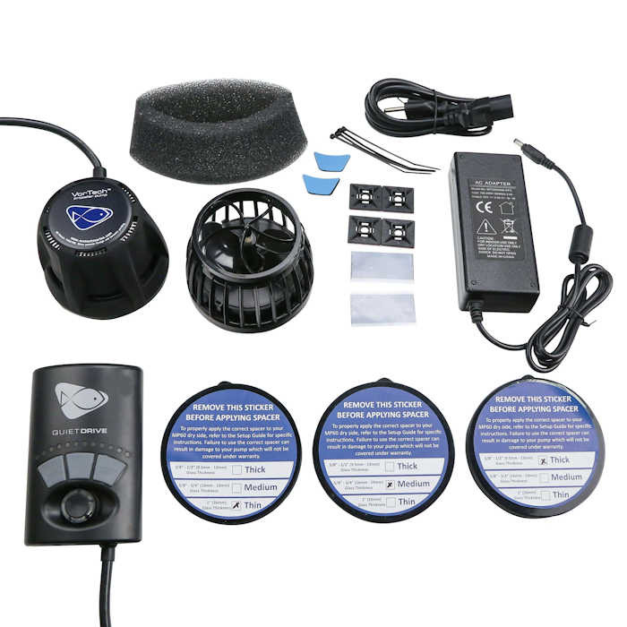 送料無料 Vortech MP10QD 水流ポンプ エコテックマリン マウント付