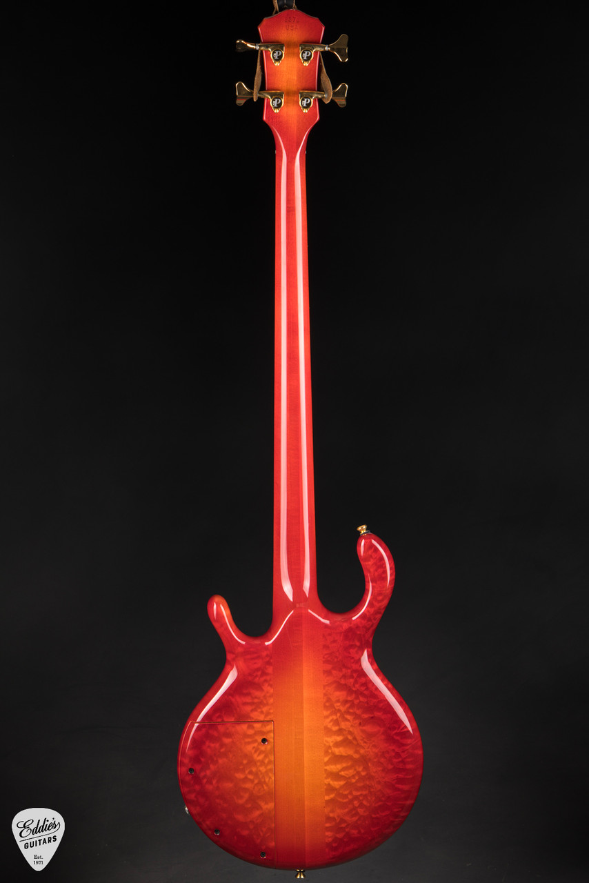 2003 - Pedulla MVP Buzz Fretless - Cherry Sunburst - Eddie's Guitars