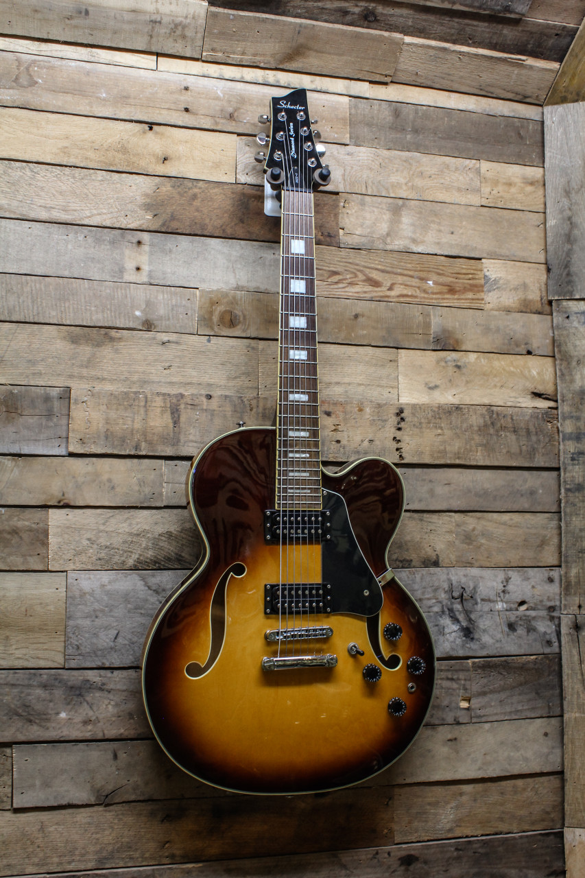 Schecter Diamond Series Jazz-7 7 String Semi Hollow Jazz Electric