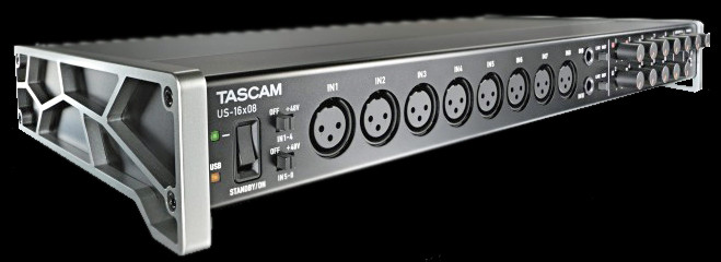 TASCAM US-16x08 w/ USB Audio Interface - Phantom Dynamics
