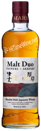 MARS MALT DOU TSUNUKI x AKKESHI 51% 700ML B-2024 102PF JAPANESE WHISKY