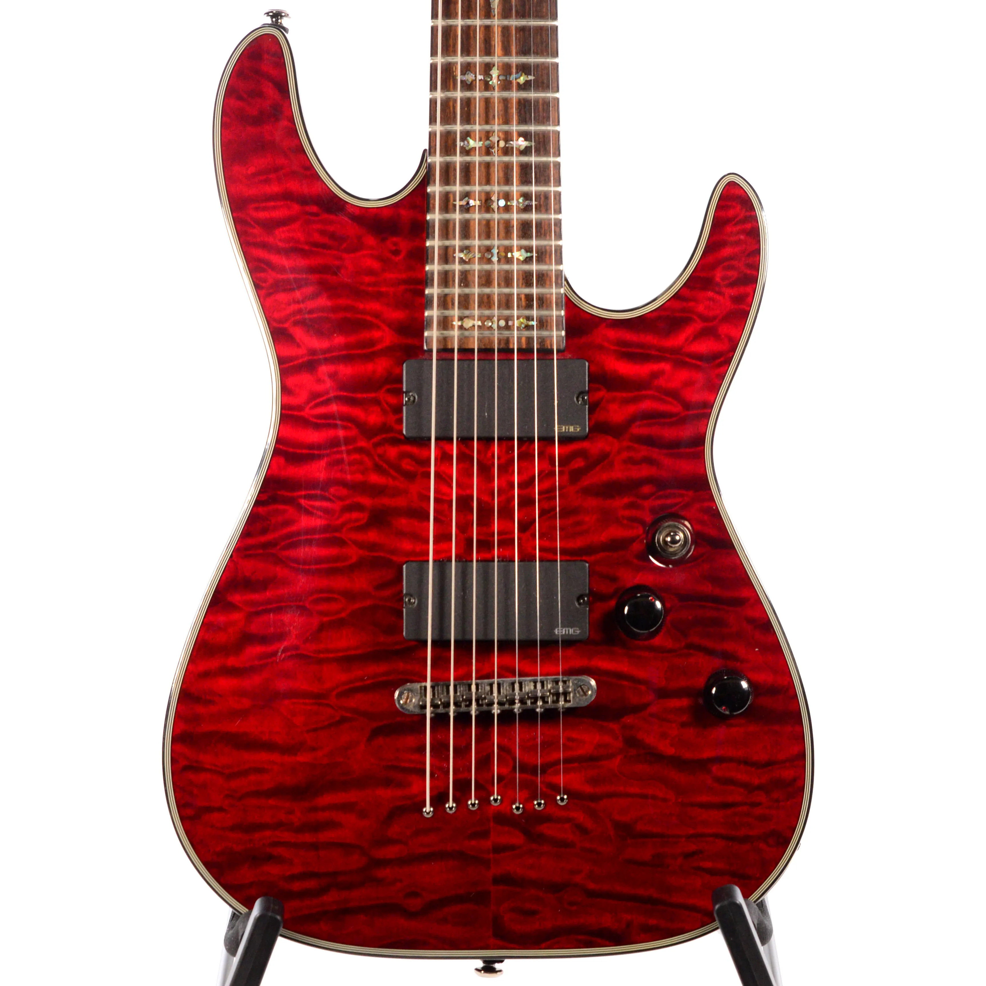 本物の Schecter Diamond Series シェクター7弦エレキギター ギター