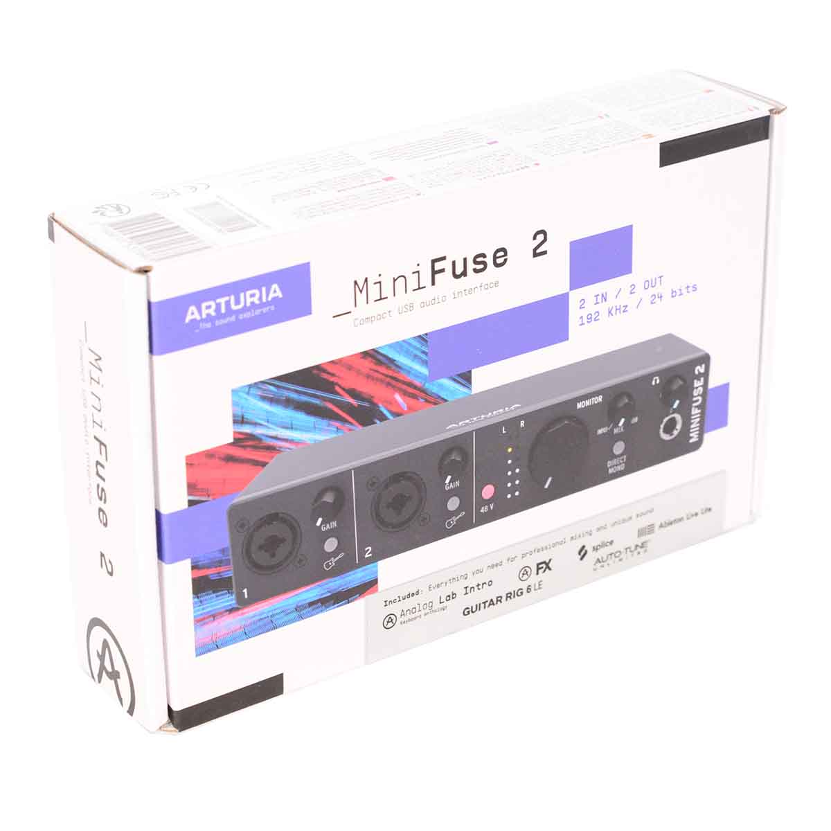 Arturia MiniFuse 2 Black - Audio Interface - The Music Den